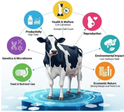 The Modern Dairy Cow, A Multifactorial Model of Efficiency.PNG